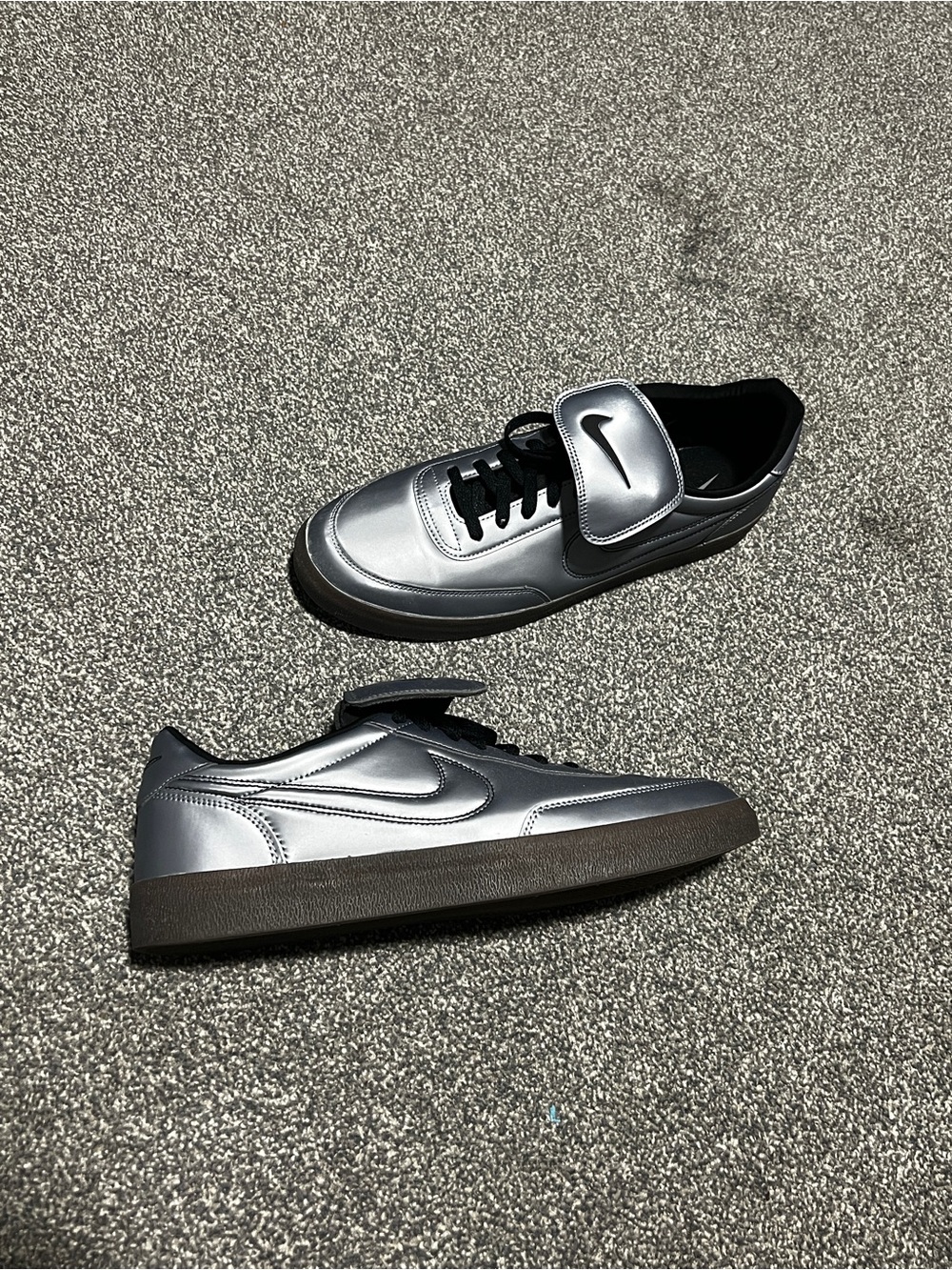 Nike Men’s Killshot Silver Low-Top Sneakers